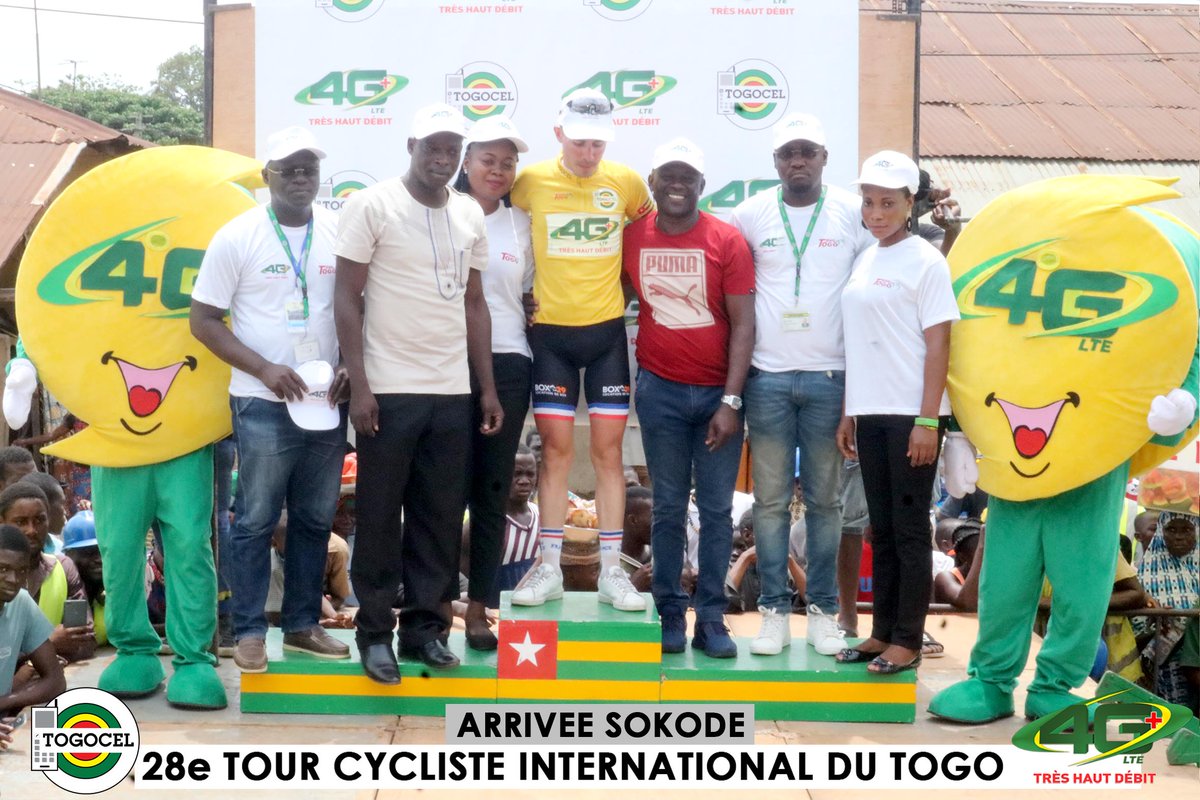 TOUR CYCLISTE INTERNATIONAL DU TOGO: L’ALLEMAND HELLMANN JULIAN REMPORTE LE 28 e EDITION
