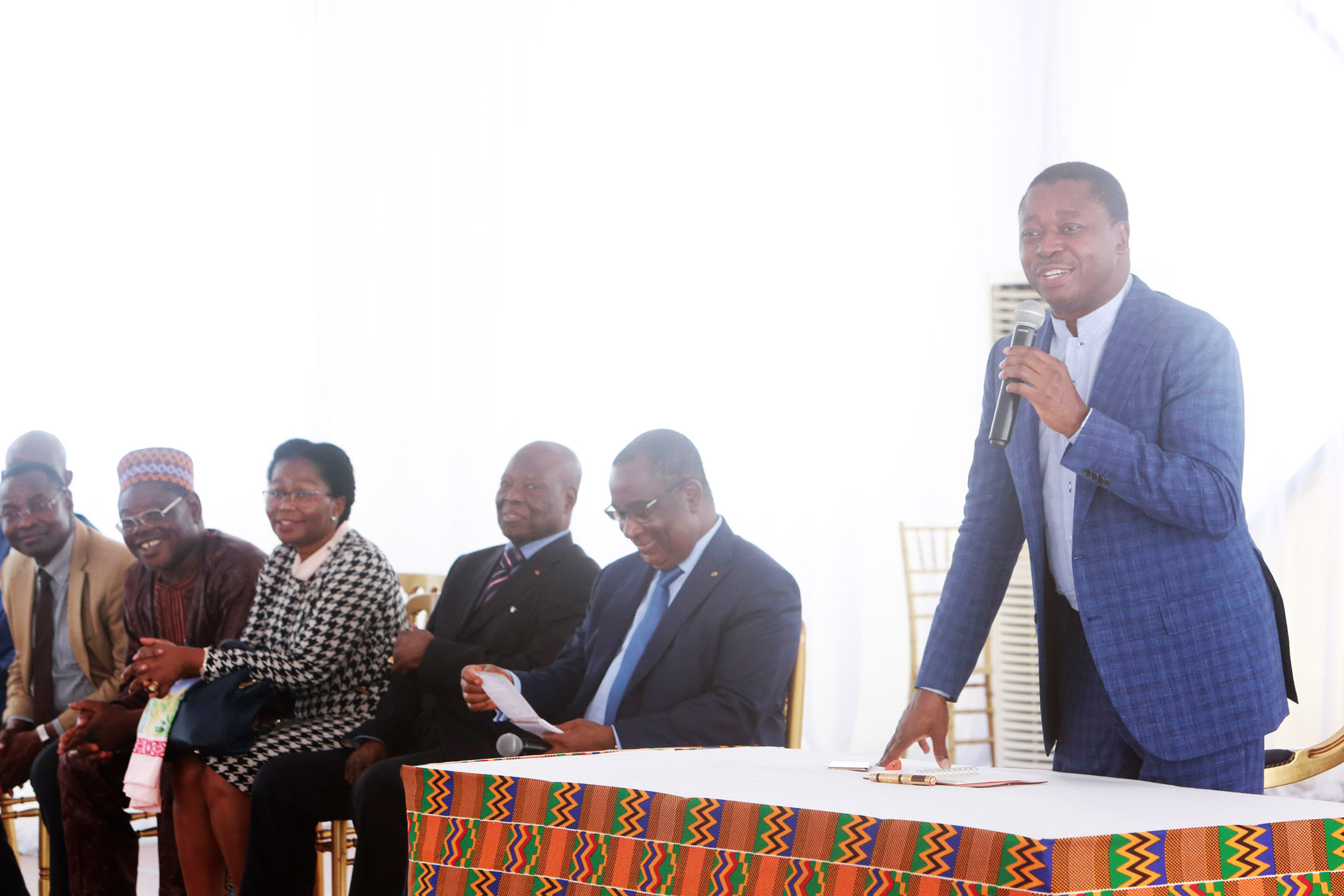 TOUR NATIONAL DE PRÉSENTATION DU PND: LE CHEF DE L’ETAT, FAURE GNASSINGBÉ A PRÉSIDE LA PREMIÈRE ETAPE A TSÉVIÉ